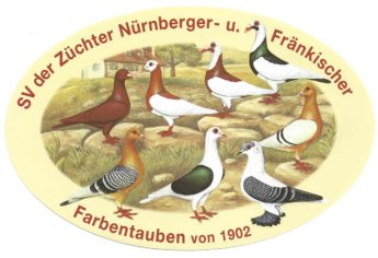 SV-Logo Nürnberger und Fränkische Farbentauben