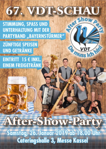 Flyer VDT After Show Party 2018